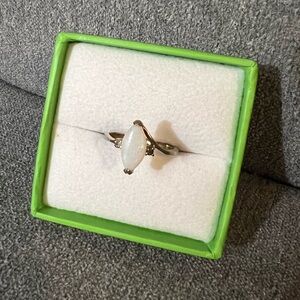 Vintage Gold Toned Opal Ring